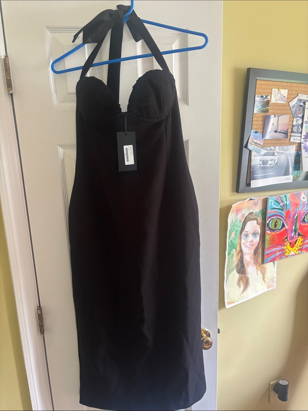 NWT Baby Boo Fashion. Black dress 42 inches in length